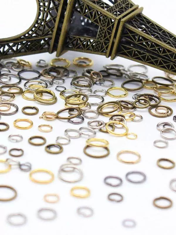 210 4/5/6 mm açıq üzük düz üzük diy əl işi zərgərlik aksesuarları material boyunbağı bilərzik zəncir interfeysi