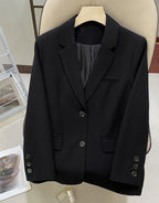 2025 qadınlar üçün moda blazer palto ofis xanımı karyera gödəkçələri kostyumu