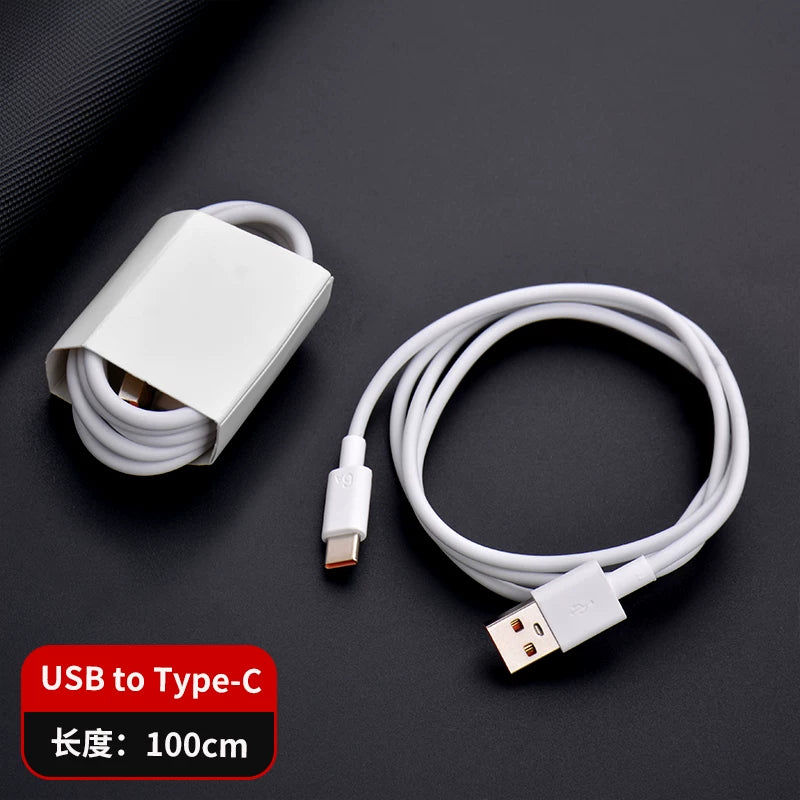 6A super sürətli şarj növü-C, Huawei P40mate30pro Honor V40V30 şarj məlumat kabeli 66W üçün uyğundur