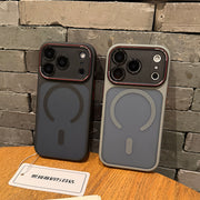 iphone17Promax mobil telefon qutusu üçün uyğun inteqrasiya edilmiş kamera düyməsi, maqnit udma, yeni Apple 16Pro lens qoruyucu qutu, pəncərəni saniyələr ərzində böyütmək, ip15PM mobil telefon qutusu, qabaqcıl kişi və qadın qutusu