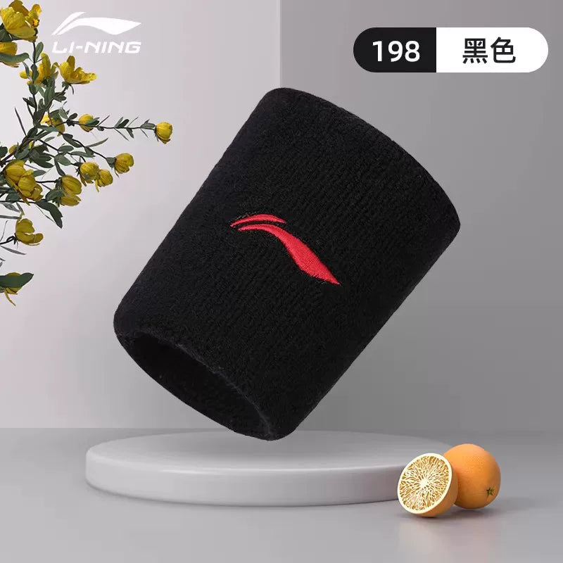 Li Ning İdman Qolbalığı Qadın Tər sorucu Fitness Badmintonu Qaçış Biləyi Tərləmə Silinmə Əzilmiş Tendon Qılıfı Voleybol