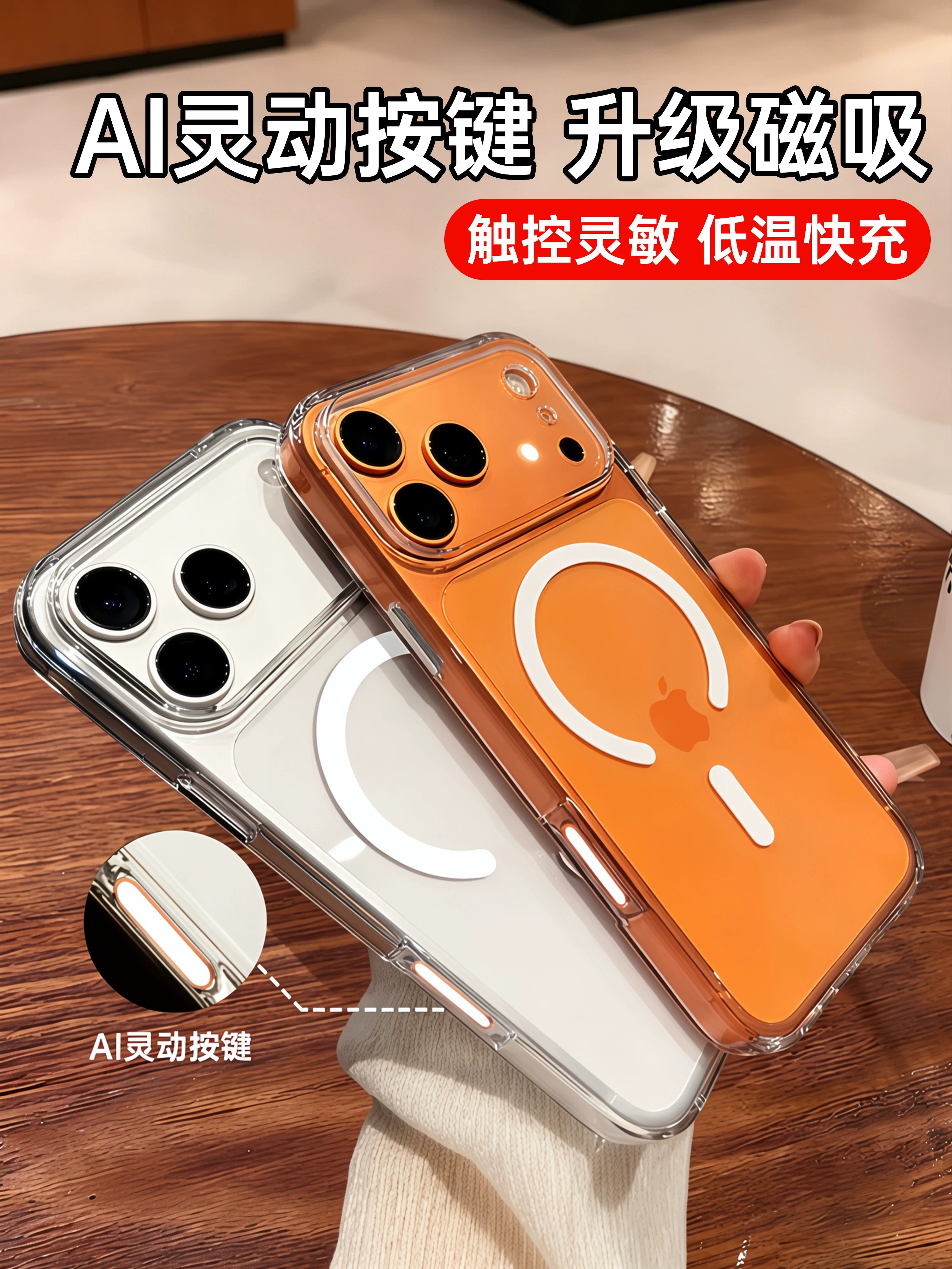 Rəsmi yeni maqnit emiş] İlk vanna otağı Apple 17 promax mobil telefon qutusu üçün uyğundur maqnit emiş iphone 17 şəffaf 16 lens filmi ilə 15 ultra nazik 14 kişi və qadınlar üçün qoruyucu örtük 13p yaşlı cütlük hər şey daxil