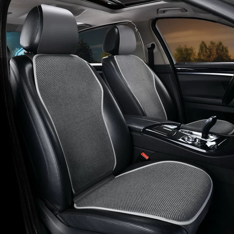 Linen car seat covers, slimming seat cushions, universal linen seat cushions, non-slip, breathable, tie-free, simple seat covers