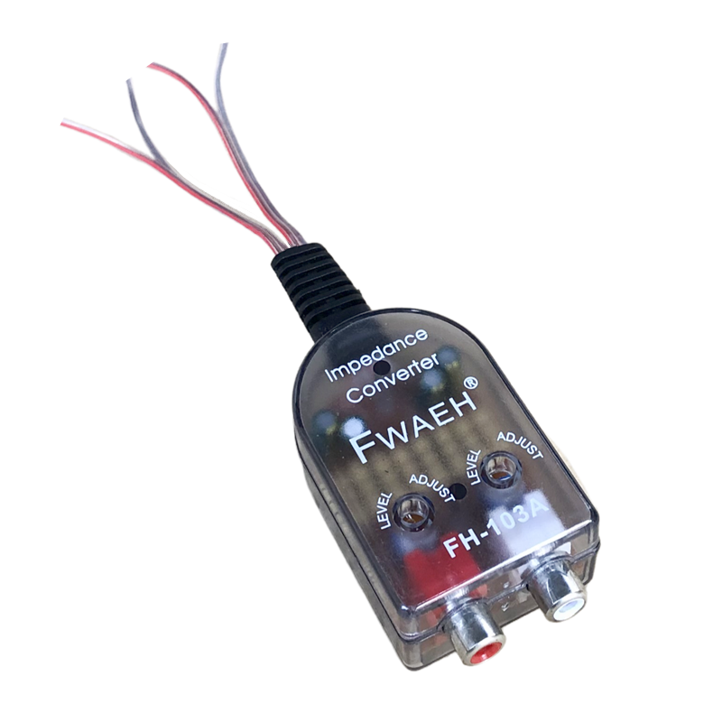 Avtomobil Səsi Yüksək səsdən aşağı səsə qədər sabvufer audio konvertörü Aşağı səs filtri Orijinal Avtomobil Səs Çıxışı