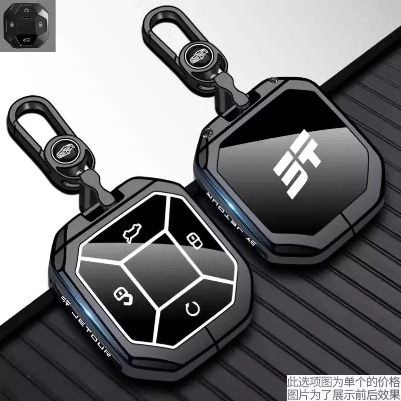 Chery Jetour Traveler açar örtüyü 23/24 model JETOUR, köhnə model Shanhai T2CDM avtomobil çantası toka örtüyü ilə uyğun gəlir