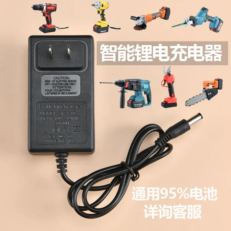 21 V25v26v28v36v48v42vf68v98v Simsiz Qazma Elektrikli Əl Qazma Elektrik Açarı Litium Elektrikli Qazma Şarj Cihazı