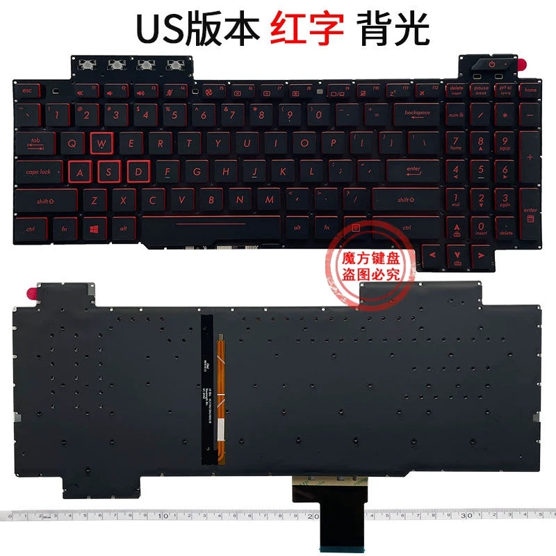 ASUS FX80G ekran oxu FX504G/GD klaviaturası FZ80G ZX80 A/B/C/D shell MW504G üçün uyğundur