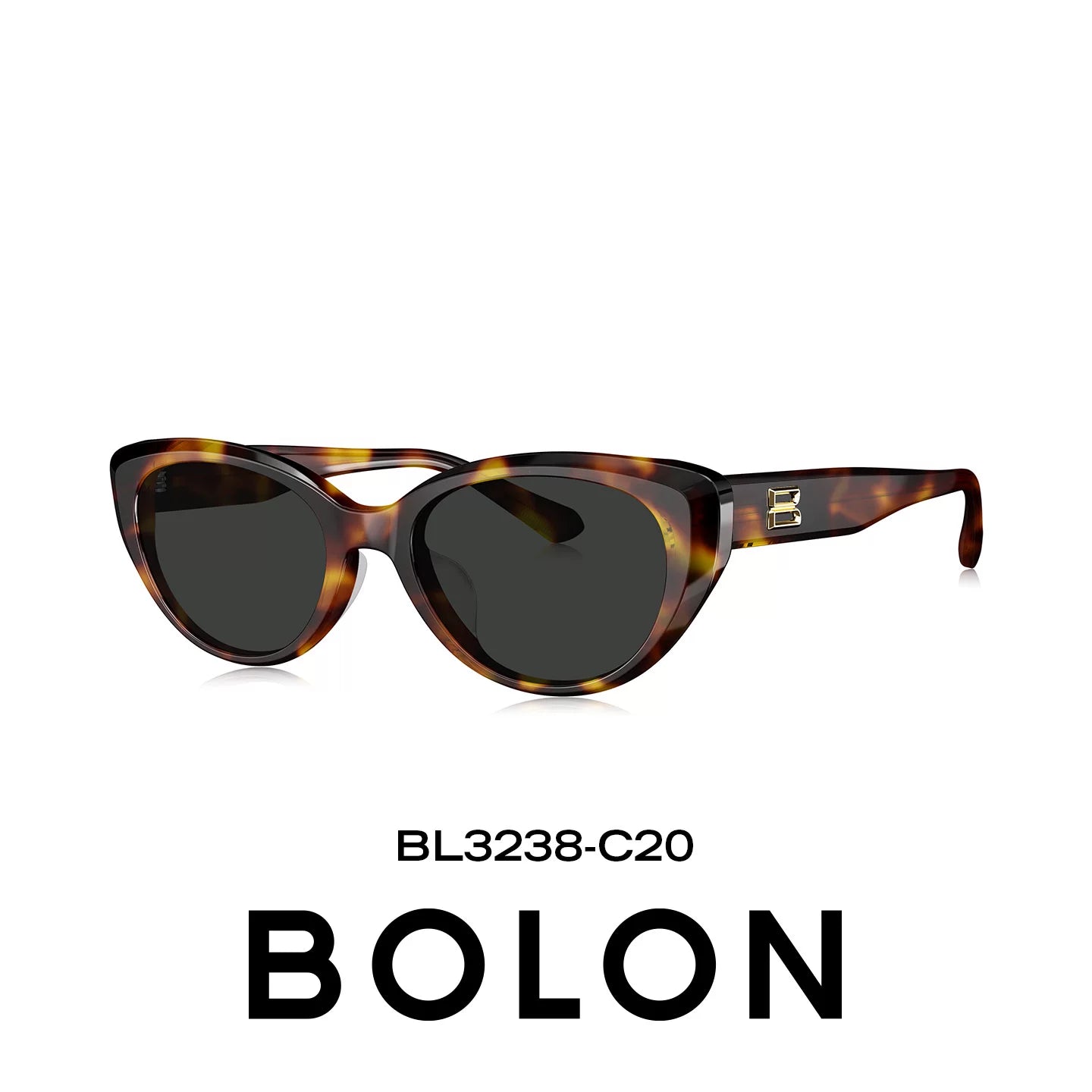 BOLON Tyrannosaurus Eynəkləri 26 Yeni Günəş Eynəyi Pişik Gözü Çərçivəsi Trendy Kişi Günəş Eynəyi Qadın BL3238