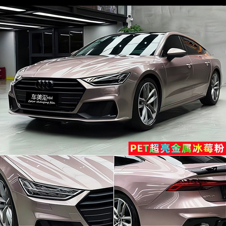 Pethuayue Pudra Rəng Dəyişən Film Tam Avtomobil Qapağı Fantaziya Vulkanik Kül Avtomobil Filmi Rəng Dəyişən Parlaq Qara Tpu Görünməz Avtomobil Filmi