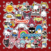Sanrio pudinq iti böyük qulaqlı it sərin pinqvin yumurtası iri gözlü qurbağa cizgi filmi noutbuk çamadanı stiker rəsm
