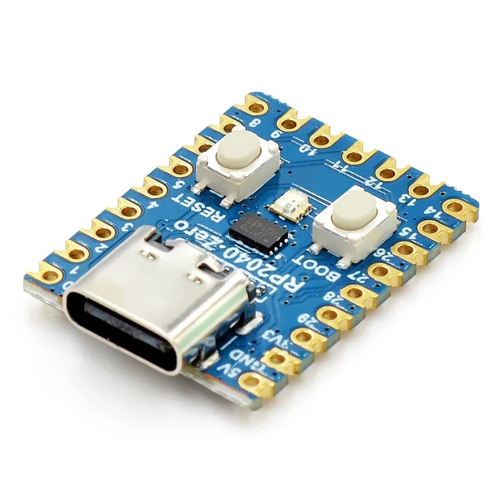 Raspberry Pi RP2040-Zero mikro nəzarət cihazı PICO inkişaf lövhəsi RP2040 iki nüvəli prosessor