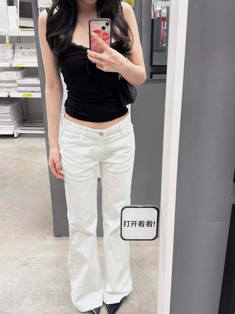 Qadınlar üçün Amerika üslubunda şirin və ədviyyatlı, sadəlövh kamzol, incə oturacaq, incə krujeva daxili qat, gündəlik istifadə üçün çoxfunksiyalı mayka, yay