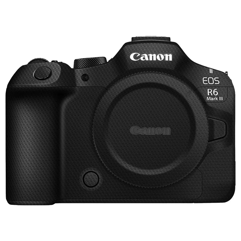 JJC Canon R63 bədən filmi EOS R6 Mark3 stiker R6III üçüncü nəsil qoruyucu film kamuflyaj karbon lif dəri tam çərçivəli güzgüsüz kamera stiker aksesuarları üçün uyğundur.