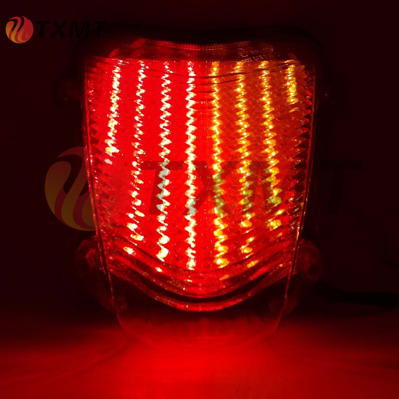 Suitable for Suzuki Hayabusa GSXR1300 2008-2020 E-mark LED taillights, brake lights and turn signals retrofit.