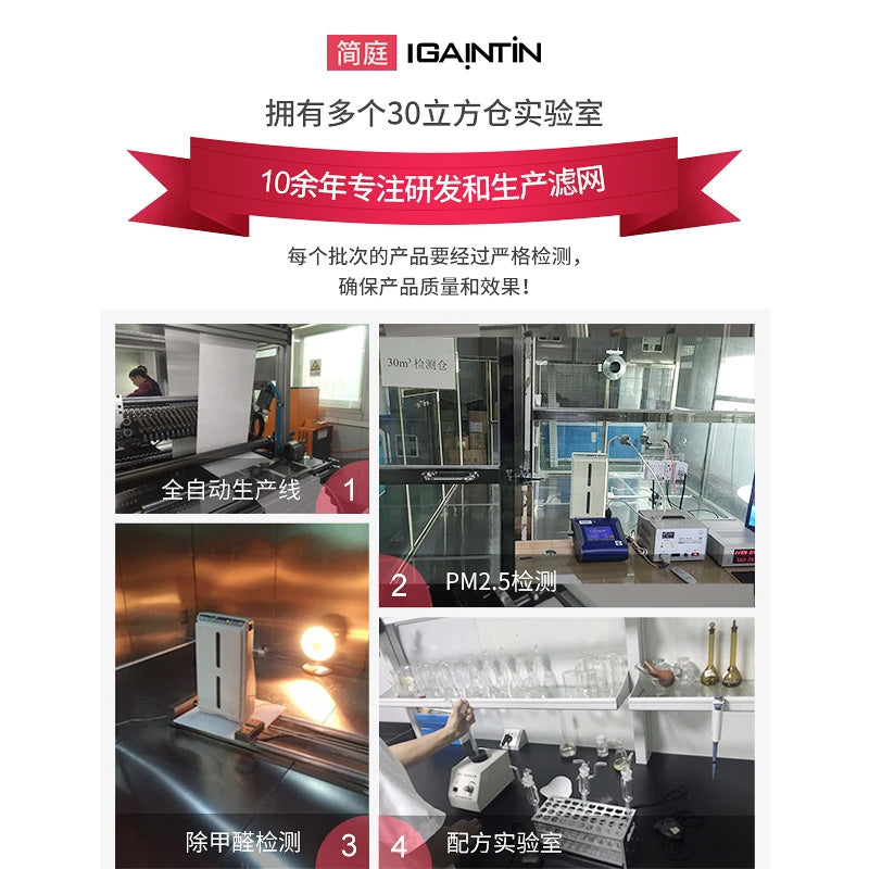 Jian Ting Xiaomi Mijia təzə kondisioner PRO filtri asılan şaquli ikiqat çıxışlı kondisioner HEPA filtrinə uyğunlaşır