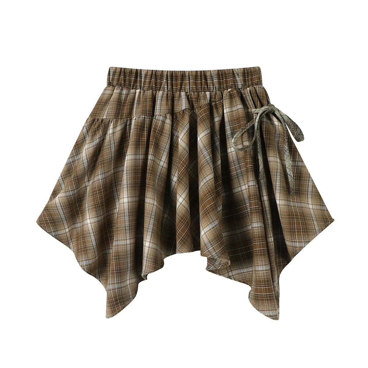 Cholisa 2025 Yeni Stil Qadınlar üçün Populyar Düzensiz A-xəttli Ətək, Yay üçün Unikal və Gözəl Qısa Ətək