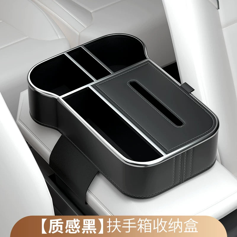 Multifunctional passenger side storage box compatible with Audi A6, A6L, A4, A4L, Q5, LQ5, Q2, A4, Q7, Q8