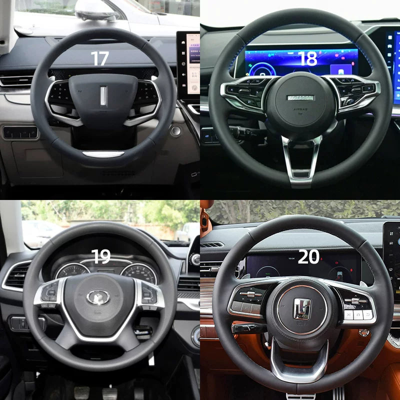 Great Wall Haval H2S Wey VV7S əl ilə tikilmiş sükan örtüyü VV5 Big Dog süet VV6 P8 Cannon H6 F5 F7