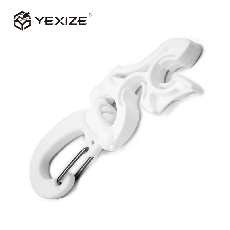 YEXIZE dalğıc ikinci pilləsi tez buraxılan toqqa nəfəs alma başlığı boru sıxacı sabit qarmaq BCD tənzimləyicisi ikiqat başlı boru sıxacı