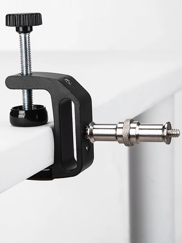[1 ədəd pulsuz çatdırılma] Fotoqrafiya 1/4-dən 3/8-ə qədər alüminium adapter vida başlığı fənər stendi ştativ adapter isti ayaqqabı montajı dörddəbir interfeys böyük başdan kiçik başlıq studiya işıq bazası adapterinə