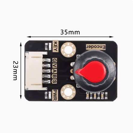 Kodlayıcı EC11 fırlanan kodlayıcı modulu PH2.0-5pin interfeysi ilə rəqəmsal impuls çıxışı