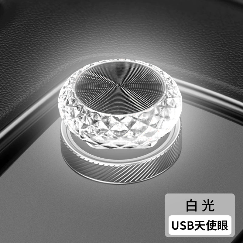 Avtomobil Atmosfer İşığı LED Dekorativ Avtomobil USB İnterfeysi Kiçik Gecə Lambası Rəngli Qradient Yanıp Sönən Yataq otağı Qonaq Otağı Kiçik Gecə Lambası