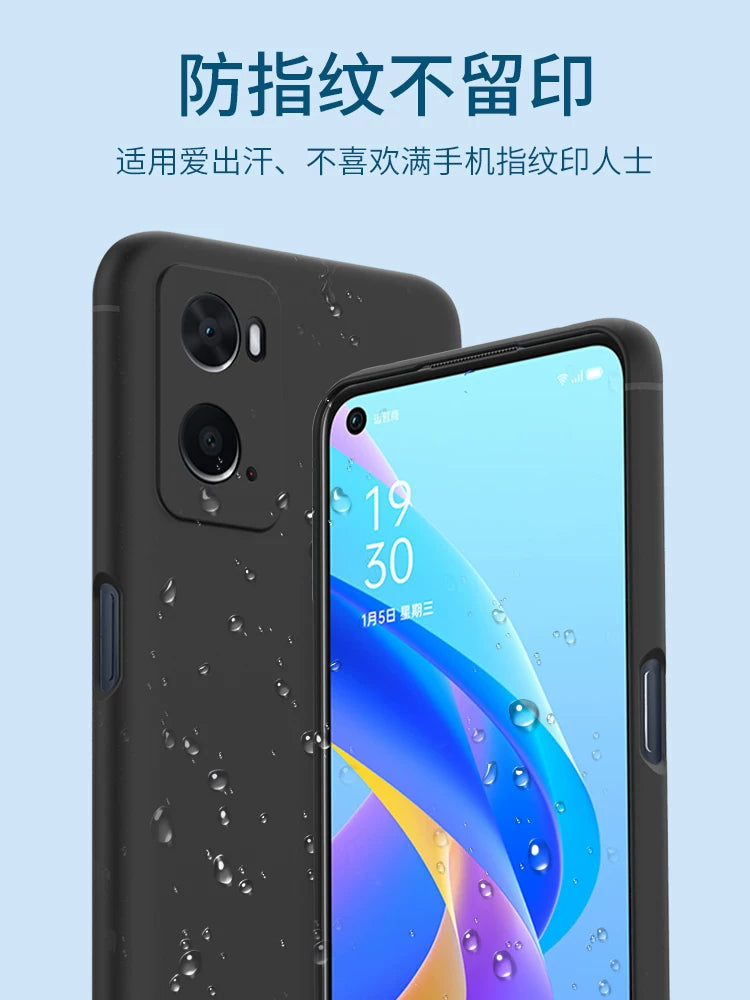 Şaxtalı oppo A72 A56 A58 A55S A97 A93 A8 A2Pro A6pro mobil telefon üçün korpus A7 A83A79A72A5A3 A1s A57 silikon qutu oppoA1 yumşaq qabıq üçün uyğundur