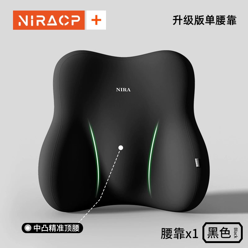 Alman Avtomobil Bel Yastığı Başlıq Dəsti Uzun Müddət üçün Sürücü Bel Dəstəyi Əlverişli Gadget Avtomobil Oturacaq Dəstəyi Yastığı Bütün İl Boyu Neytral