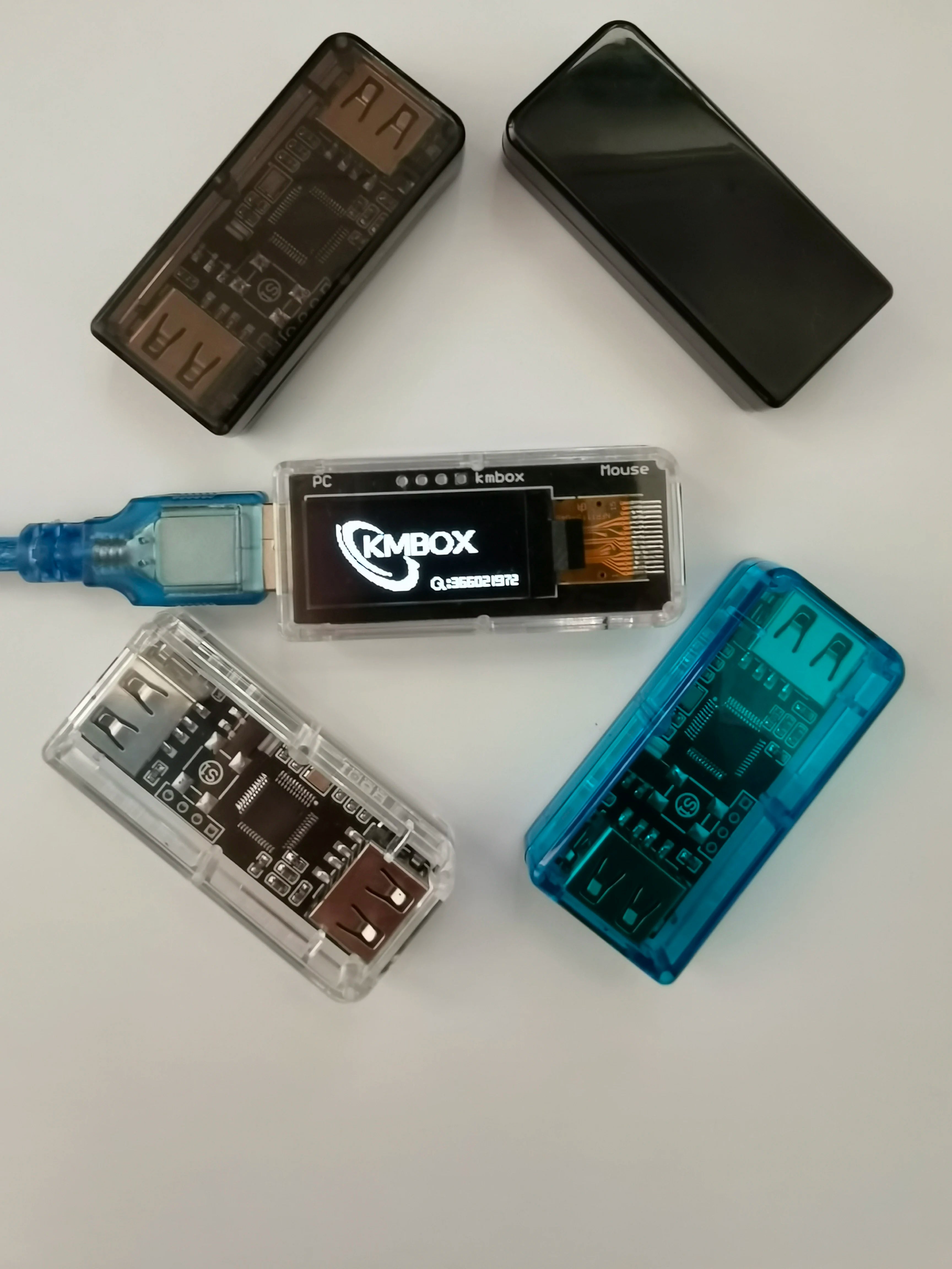 kmboxA board proqramı ilə idarə olunan fiziki klaviatura və siçan oflayn proqramlaşdırma USB təmiz aparat təkrarlayıcısı