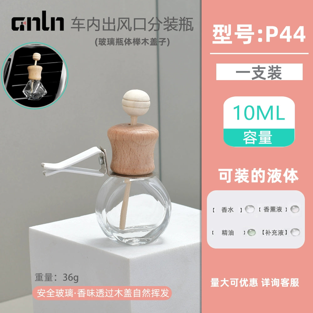 5 Ml10ml Avto Ətir Saxlama Şüşə Aromaterapiya Kulonu Kiçik Butulka Efir Yağı Ətir Şüşəsi Boş Şüşə Butulka Avtomobil Kulonu