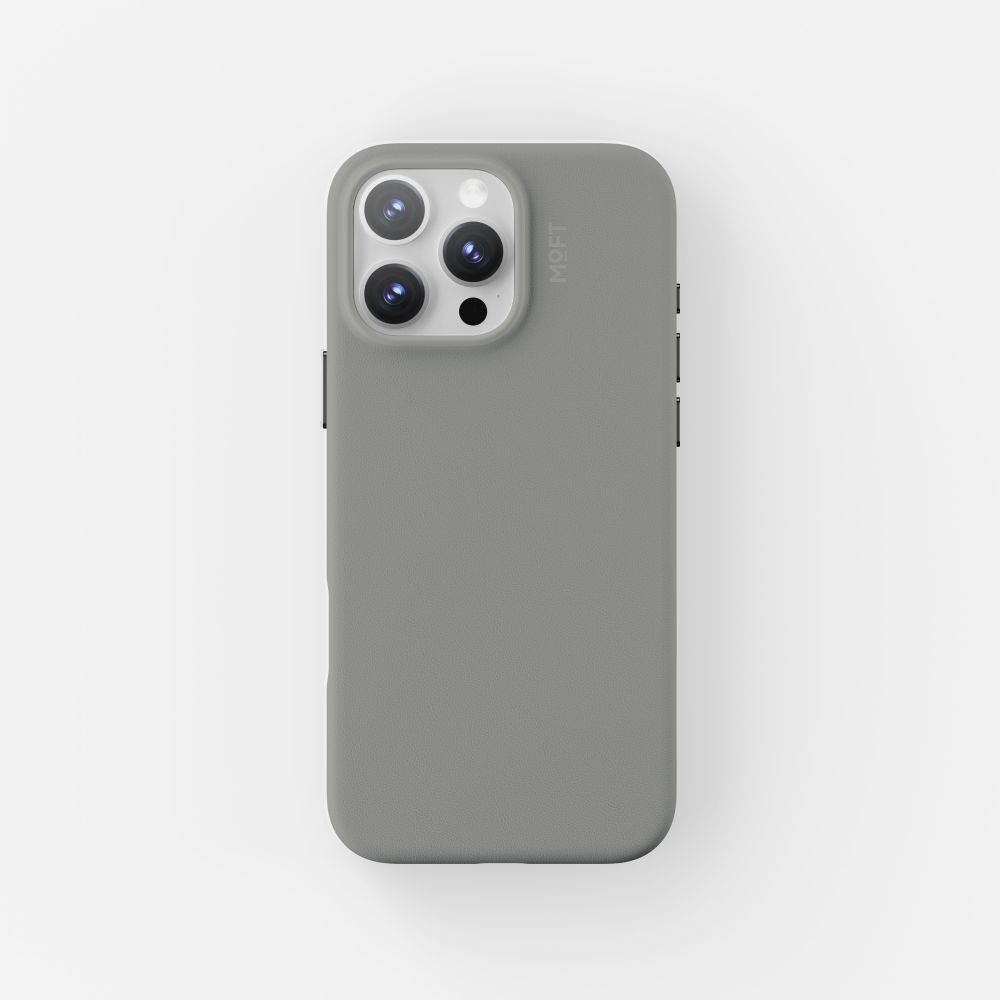 MOFT Apple iPhone 16 Pro Max üçün Tam Örtüklü Yeni Telefon Çantası, Pro Bərk Rəngli Güclü Maqnit Dəri Tam Örtüklü və Düşməyə Qarşı Magsafe Qoruyucu Çantası, Yüksək keyfiyyətli Dəri, Kişilər və Qadınlar üçün Sadə Dizayn