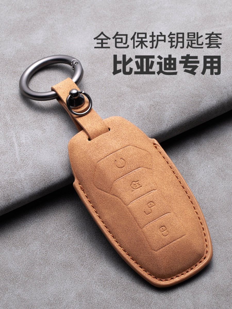 Xüsusi BYD Han EV açar qapağı, Qin Plus dmi Song Pro Tang Dolphin E9 möhürlü avtomobil açar qutusu və toka