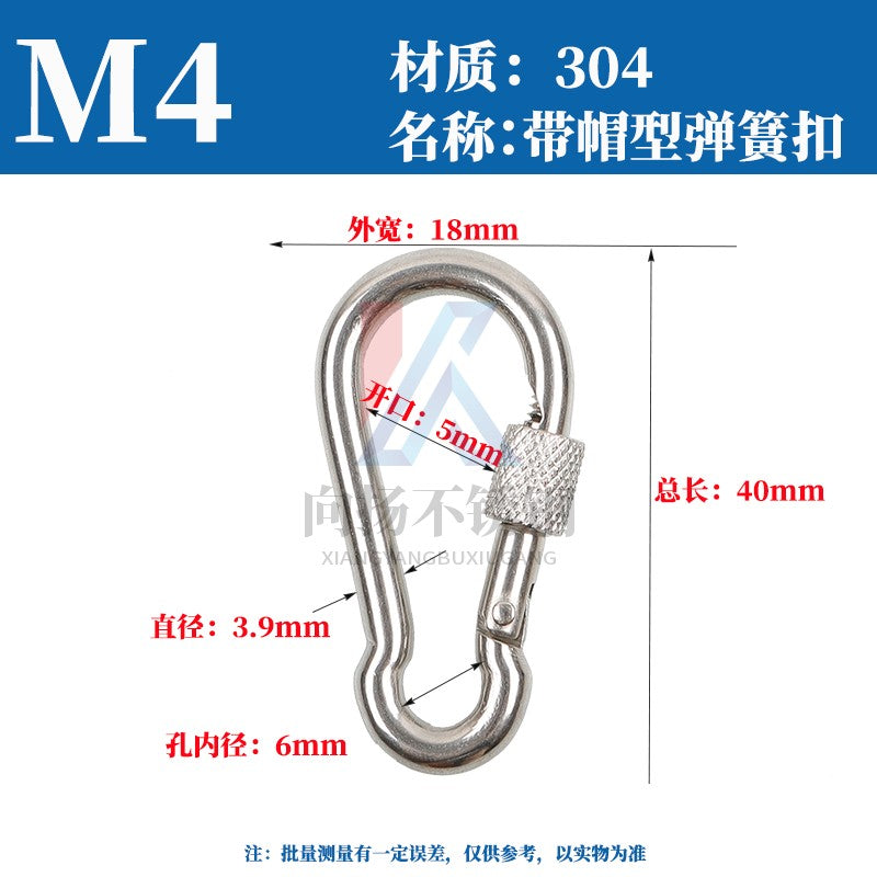 304/316 paslanmayan polad yay toka, karabiner tez açılan toqqa, sığorta tokası, birləşdirici toqqa, qaldırıcı toqqa, it zəncirli toqqa