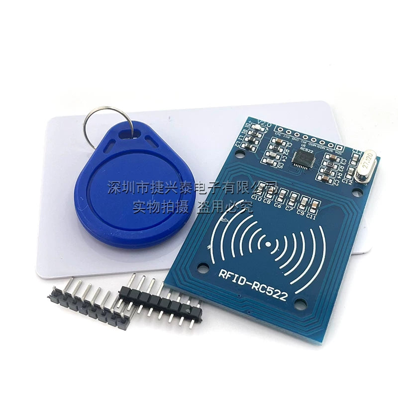 MFRC-522 RC522 RFID radio tezliyi IC kartı induksiya modulu S50 Fudan kart açarlığını göndərmək üçün kart oxuyucusunu sürüşdürür