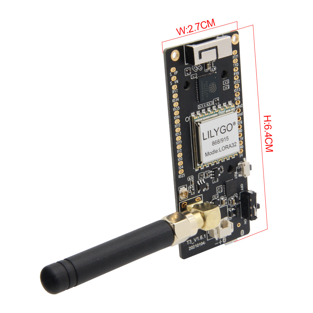 TTGO LoRa32 V2.1 ESP32 OLED 0,96 düymlük Bluetooth WIFI simsiz modul SMA