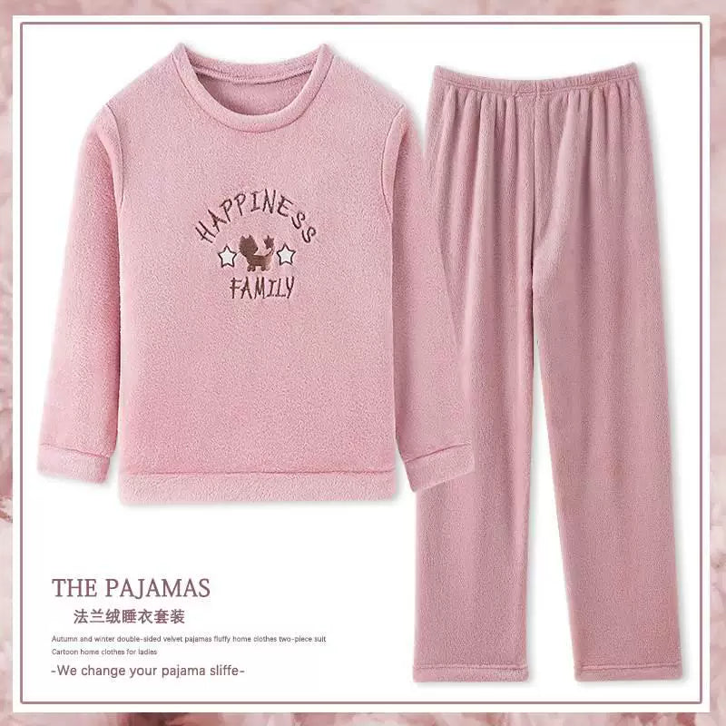 cütlük pijama dəsti qış qadın kişilər pijama ev geyimləri pijama