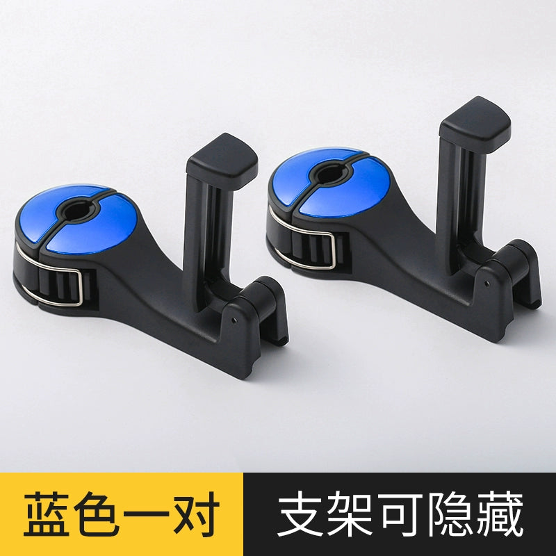 Avtomobil Oturacağı Arxa Arxa Qarmaq Cizgi filmi Sevimli Oturacaq Arxa Qarmaq Çoxfunksiyalı Avtomobil Daxili Dekorasiya Kiçik Qarmaq Yaradıcı