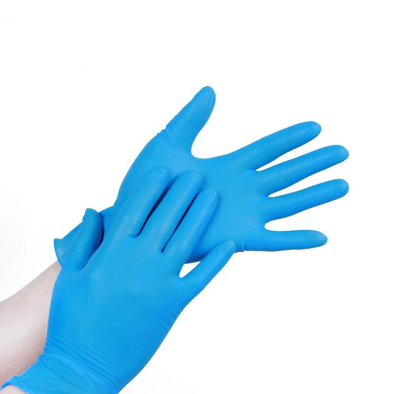 Wanli birdəfəlik istifadə edilə bilən nitril dəyişdirilmiş əlcəklər, sintetik yüksək elastik PVC qalınlaşdırılmış ləkələnmiş səth, gözəllik, iaşə və qida məhsulları üçün xüsusi