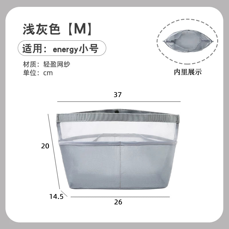 Longchamp quzu dərisindən hazırlanmış köftə torbası astarları, Longchamp Energy ultralight çantası, portativ saxlama torbası üçün uyğundur