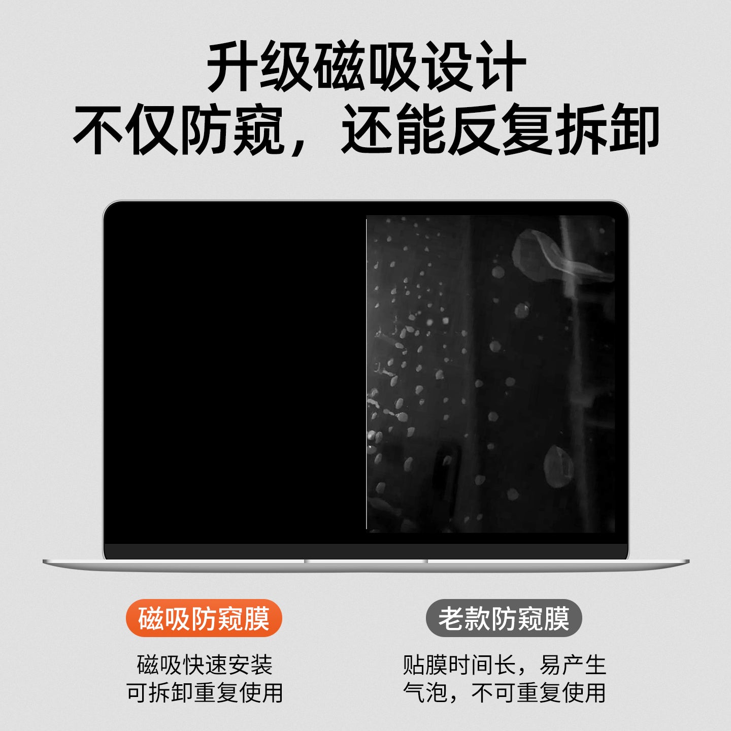 Apple MacBook Pro 14 üçün uyğundur Anti-Peeping Film M4 Air 13.3 Laptop Maks 16-düymlük Maqnitsiz Film 13.6 Qoruyucu Etiket 14-düymlük 2026 Tutqun Yansıtıcı Anti-Baxış 15