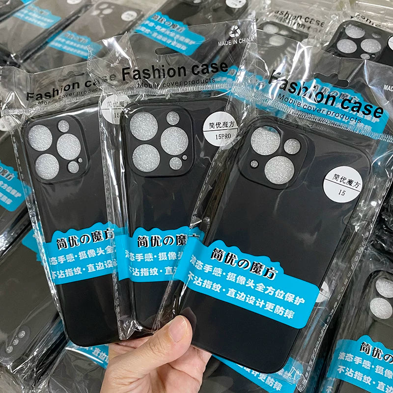 Apple 16 mobil telefon qutusu üçün uyğundur Jianyou buzlu 17pro qoruyucu qutu ip 16E qara qabıq 17E hər şey daxil yumşaq qabıq iphone 16promax rezin qol 16pm qabıq 15/14/13/12/11