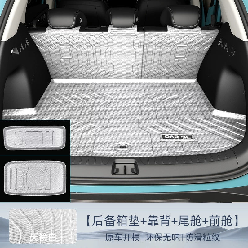 25 BYD Hiace 05EV Xüsusi Baqaj Döşəməsi TPE Quyruq Qutusu Döşəməsi Ön və Arxa Avtomobil Aksesuarları 05