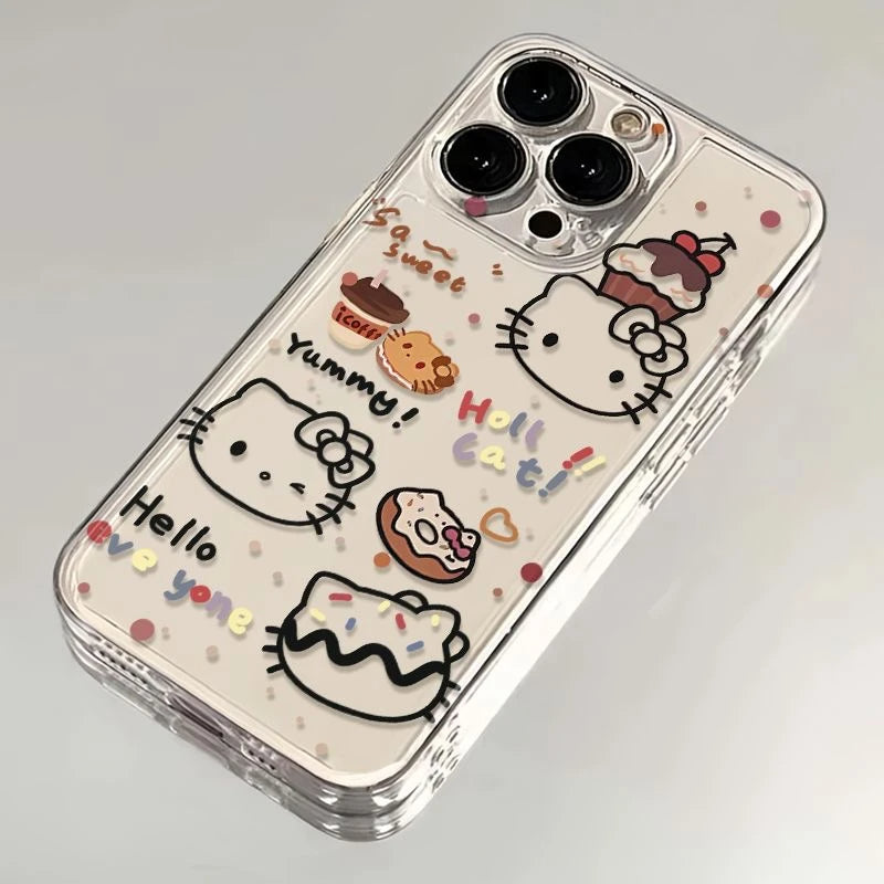 Desert pişiyi Apple 16promax mobil telefon qutusu üçün uyğundur iphone14/13/12/15 redmi k80 darı oppofindx8 glory 300 soft vivos20 Huawei 70 one plus iqoo