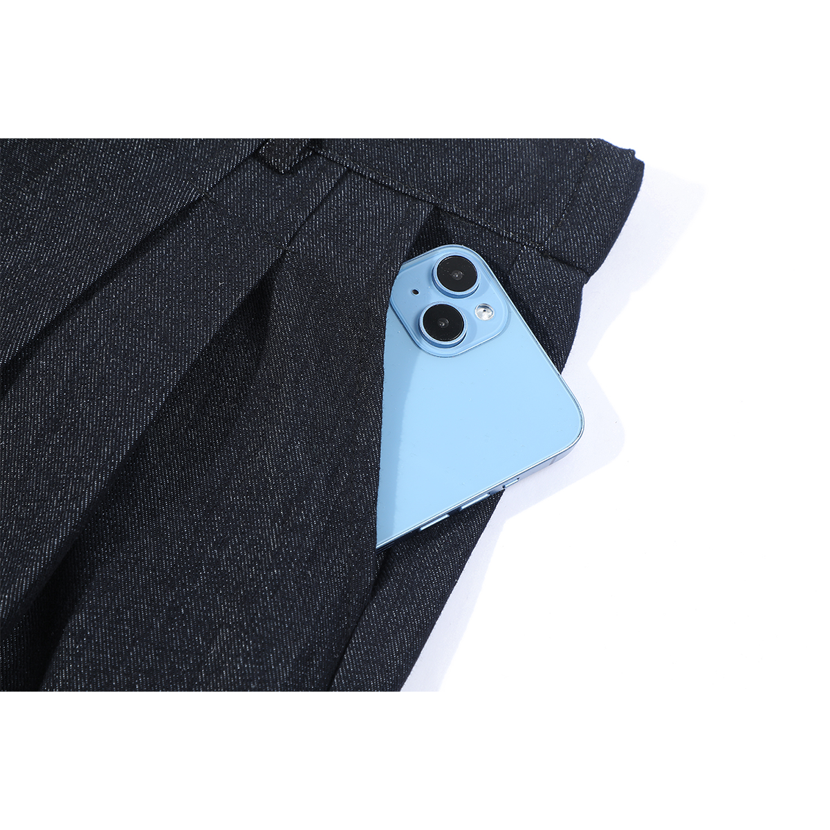 Qiaolisha-nın yeni yaz və payız üslubunda qadınlar üçün geniş ayaqlı gündəlik şalvarlar, yüksək belli, arıqladıcı, unikal və super gözəl görünüşlü uzun şalvarlar