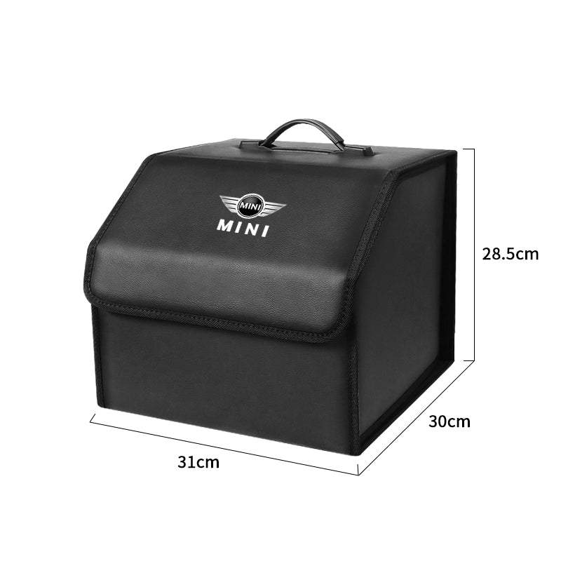 Suitable for BMW Mini car trunk storage box, mini Cooper modification device, folding storage box