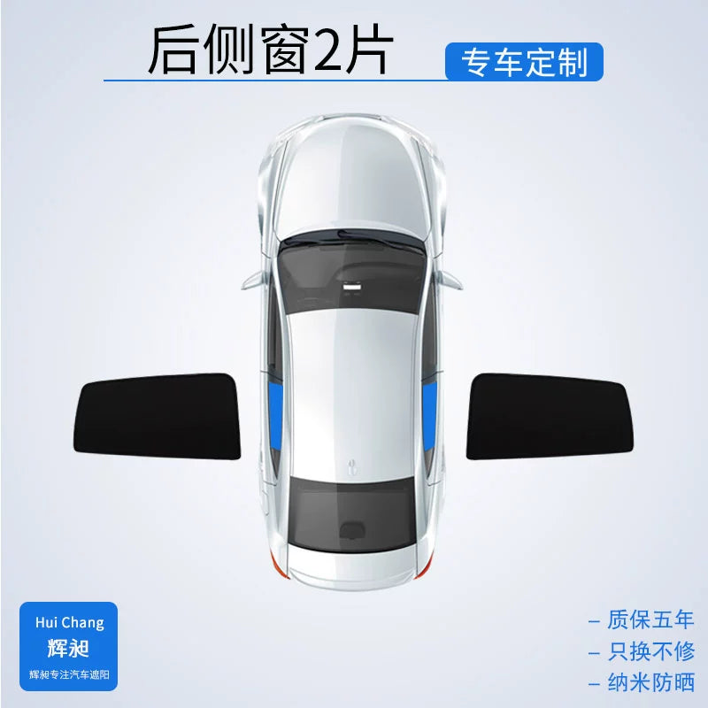 Aion V Tyrannosaurus Rex Xüsusi Günəş Çərçivəsi Avtomobil Yan Pəncərə Pəncərəsi Gizlilik Maqnit Tor Ağcaqanad Qoruyucu Günəşdən Qoruyucu İstilik İzolyasiyası Baffle