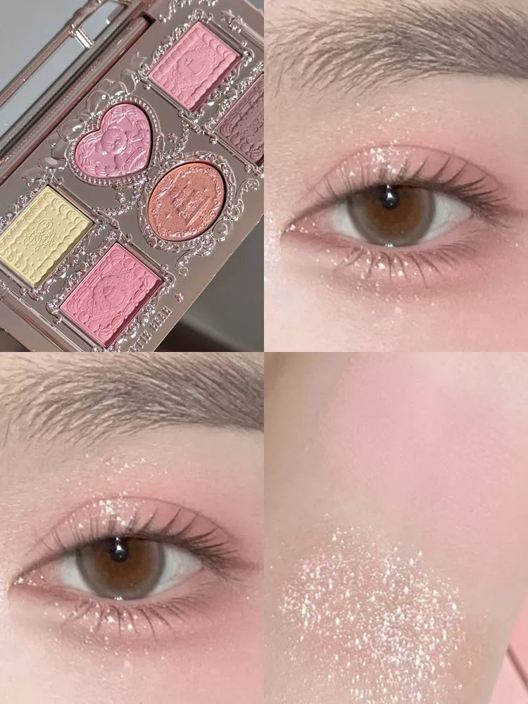 Flower Knows Moonlight Mermaid Göz Kölgəsi Palitrası 2026 Yeni Stil, Gündəlik Yüngül Makiyaj, Yer Rəngli Göz Kölgəsi, Orijinal Məhsul (Rəsmi Veb Sayt)