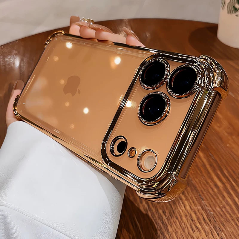 Apple 15promax mobil telefon qutusu üçün uyğun olan maqnit stend ip17 dördbucaqlı hava yastığı iPhone16e lens filmi 14Plus silikon 12 şəffaf yüksək səviyyəli 13pro sadə 11 yıxılmağa qarşı qoruyucu örtük