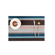 Yeni Çin placemat PVC otel qərb yemək masası mat sürüşməyən istilik izolyasiya boşqab mat kasa xalçası yuyula bilən tez quruyan düşərgə çay xalçası