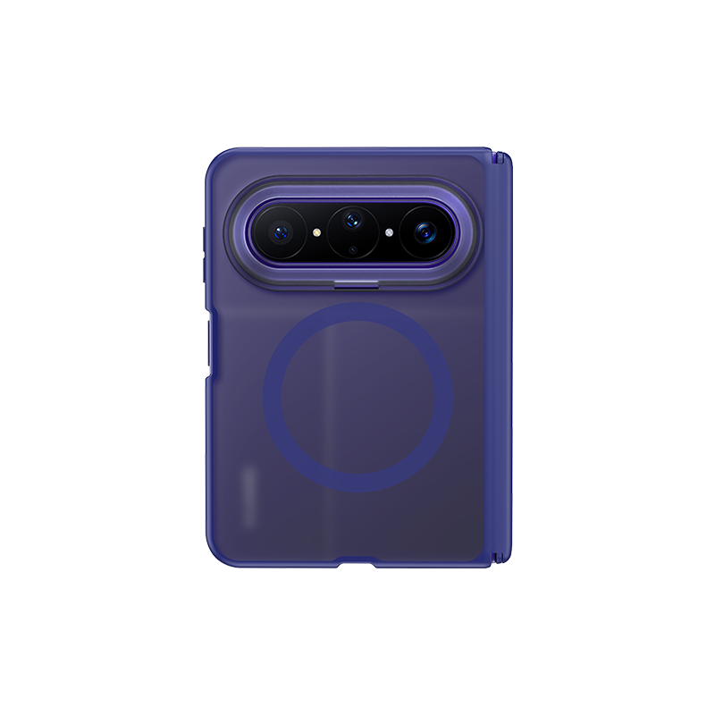 Velox Huawei PuraXMax mobil telefon qutusu üçün uyğundur, ultra nazik şaxtalı yeni puraxmax kolleksiya versiyası, ön çərçivə qoruyucu örtüyü, yüksək səviyyəli maqnit geniş qatlanan düşməyə qarşı mərkəzi ox lensi, kişilər və qadınlar üçün